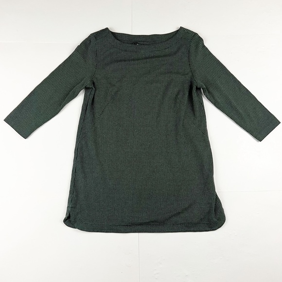 J. Jill Tops - J.Jill Green And Black Blouse‎ Size Small Petite